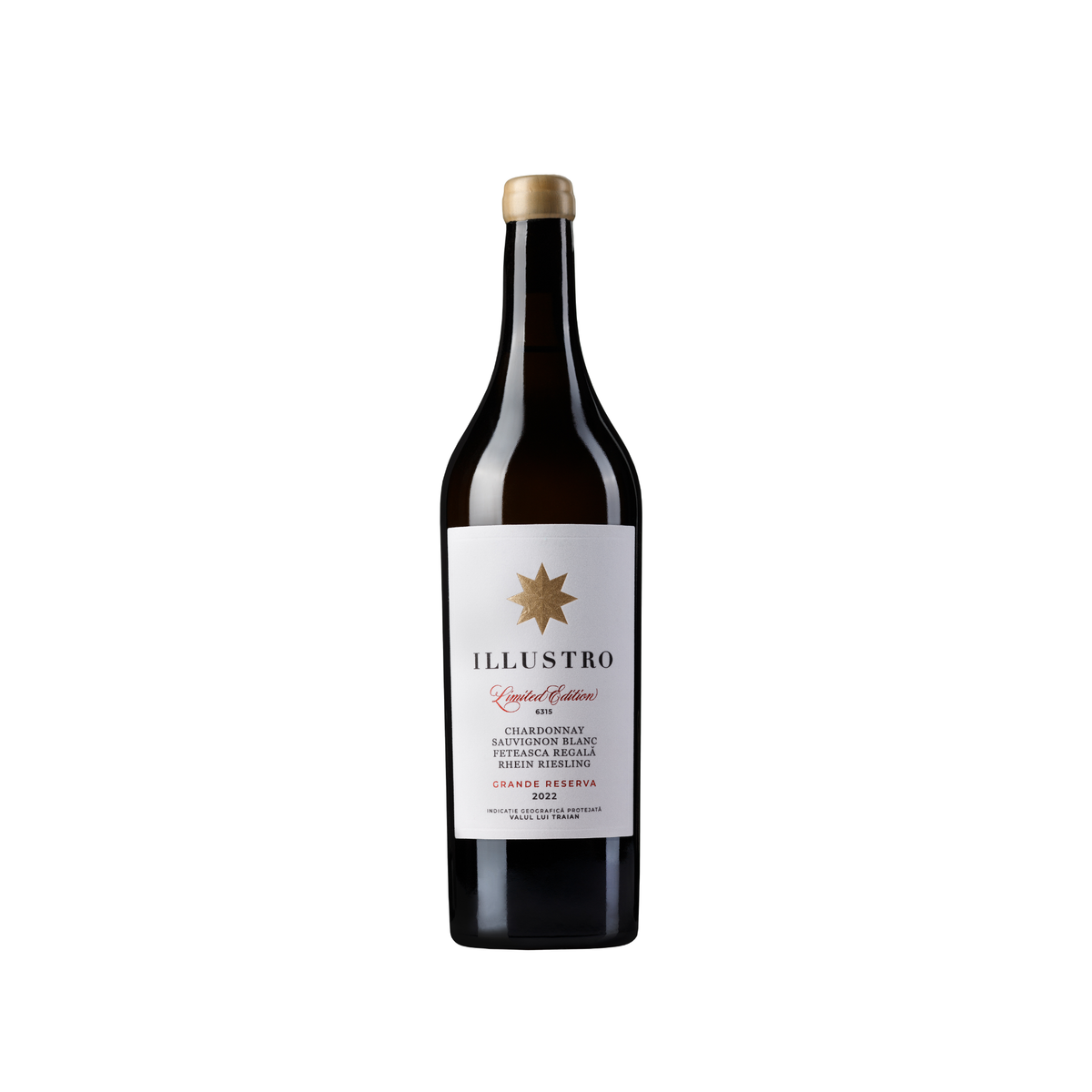 Illustro Chardonnay, Feteasca Regală, Sauvignon Blanc & Rhein Riesling 2022